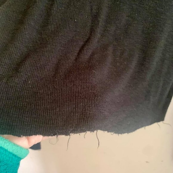 Cropped real soft ribbed tee - Picture 3 of 3